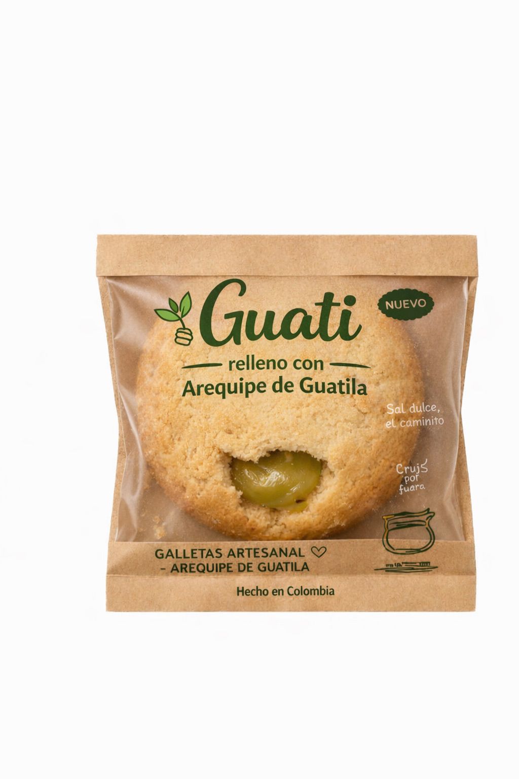 Pack de 6 alfajores Guati